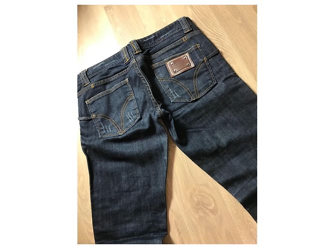 Dolce & Gabbana Jeans Slim Blu Uomo - vista 5