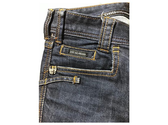 Dolce & Gabbana Jeans Slim Blu Uomo - vista 6