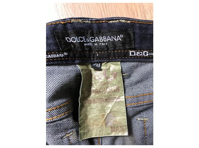 Dolce & Gabbana Jeans Slim Blu Uomo - vista 8