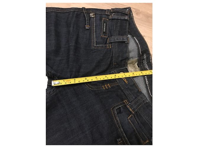 Dolce & Gabbana Jeans Slim Blu Uomo - vista 9
