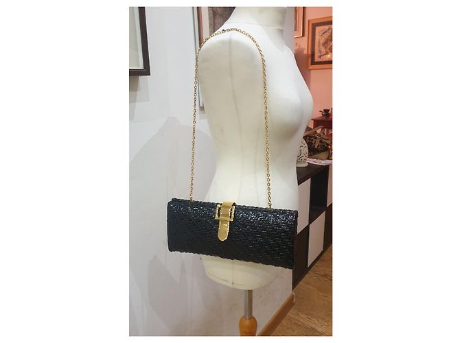 Vintage Rodo borsa tracolla nera Nero - vista 2
