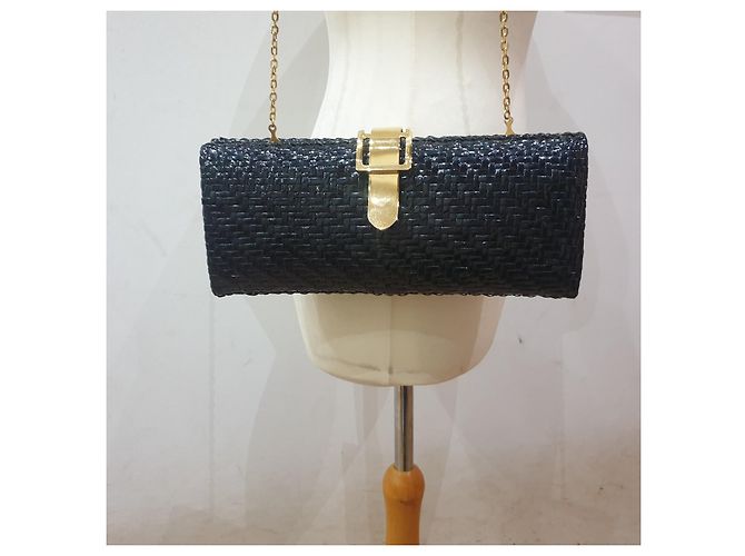 Vintage Rodo borsa tracolla nera Nero - vista 9