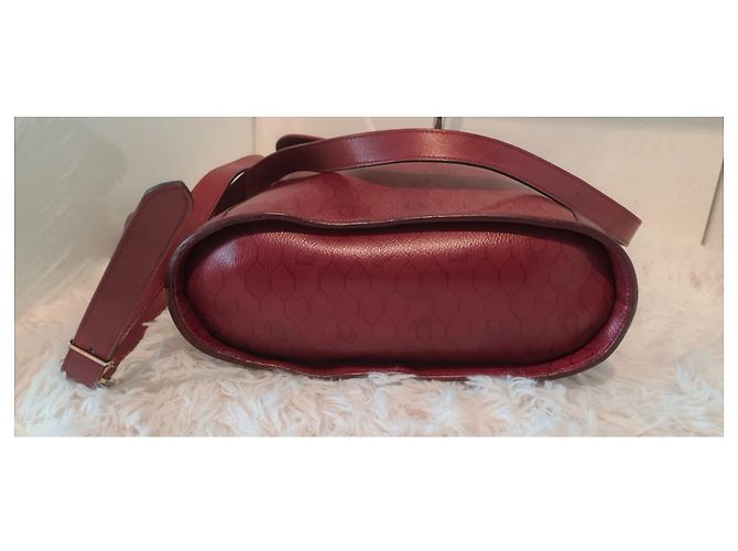 Borsa a secchiello Dior pelle rosso bordeaux Bordò - vista 3