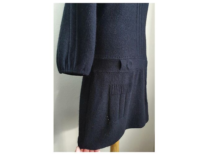 By Malene Birger Charelo Kleid Schwarz Angora-Mischung M - Ansicht 3