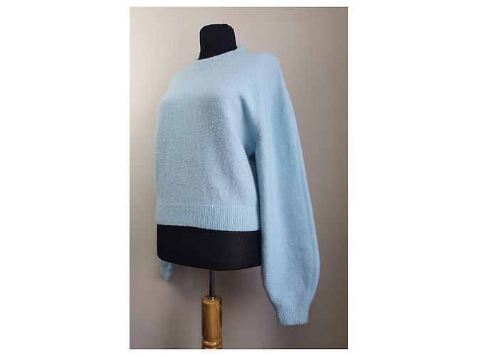 & Other Stories jersey celeste de mezcla de lana Azul - vista 2