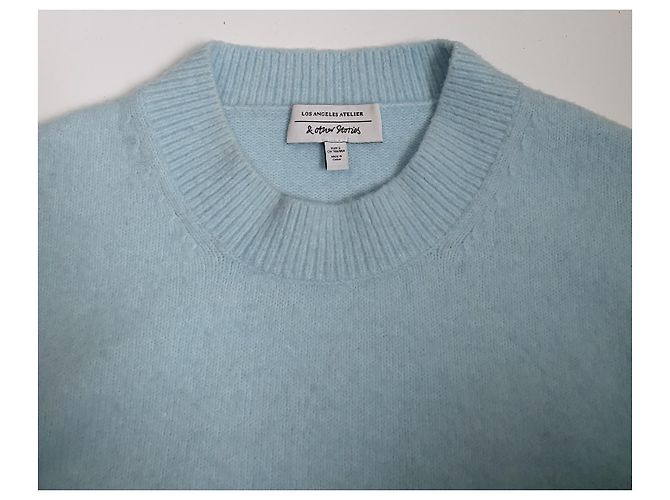 & Other Stories jersey celeste de mezcla de lana Azul - vista 4