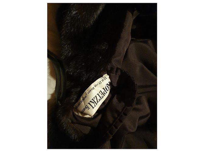 Autre Marque Chaqueta de visón marrón oscuro Kopeptzki - vista 2