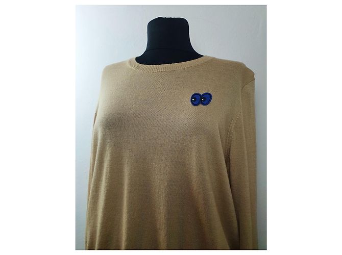 Baum und Pferdgarten Merino Wollpullover beige XL - Ansicht 2