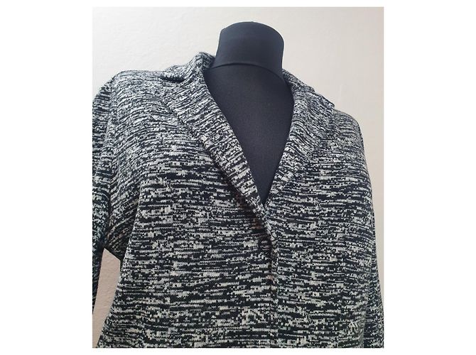 Autre Marque Ottod'Ame Blazer Grau Wolle Baumwolle Viskose M - Ansicht 2