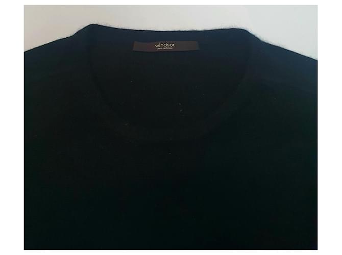 Windsor Kaschmirpullover schwarz - Ansicht 6