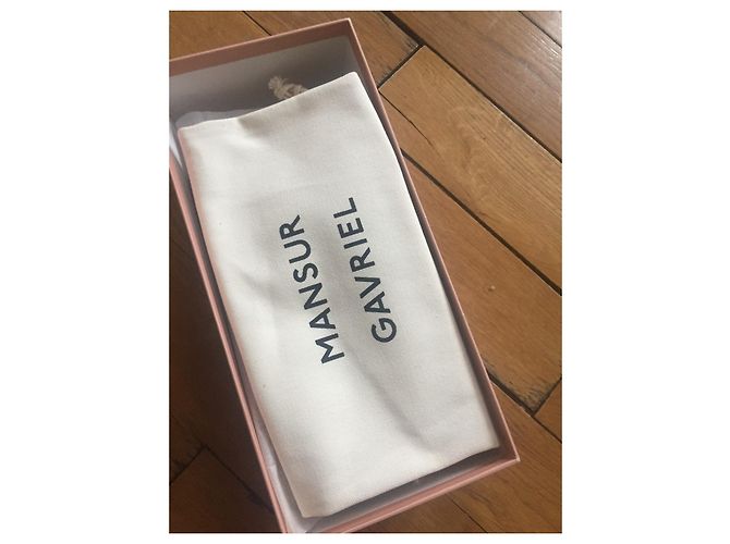 Mansur Gavriel Leder Ballerinas Caramel Karamell - Ansicht 4