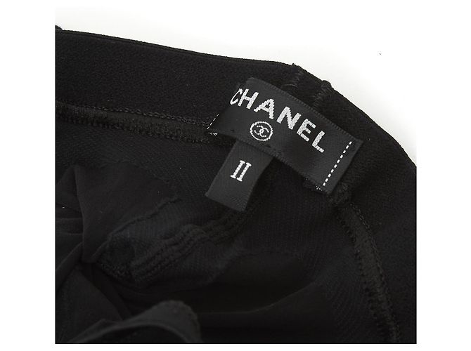 Chanel MALLAS NEGRAS CON PUNTOS CC M NUEVO Negro - vista 3