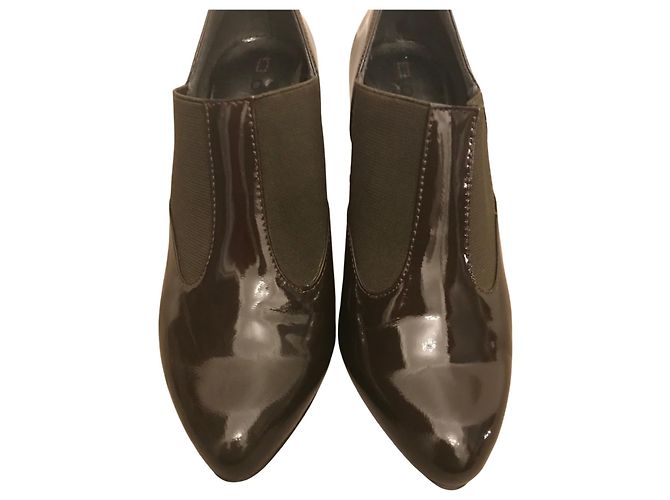 Botines en charol DKNY Marrón oscuro - vista 5