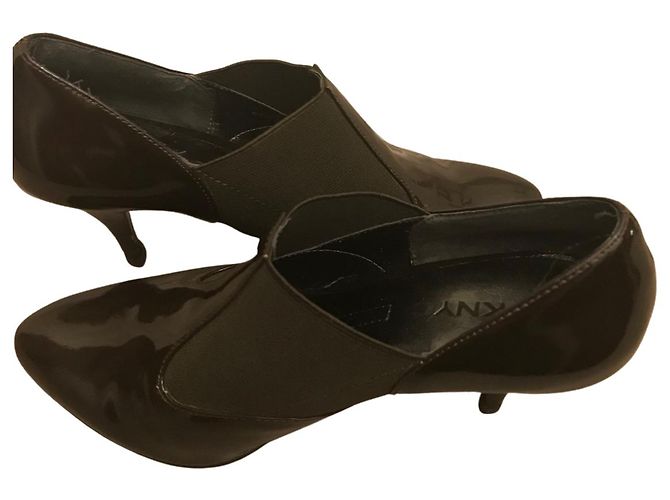 Botines en charol DKNY Marrón oscuro - vista 7