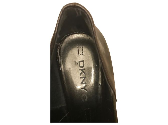 Botines en charol DKNY Marrón oscuro - vista 8