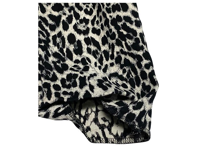 Completo pantalone leopardato The Kooples in cotone multicolore Stampa python - vista 14
