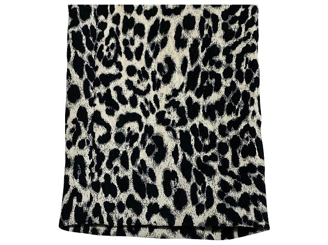 Completo pantalone leopardato The Kooples in cotone multicolore Stampa python - vista 15
