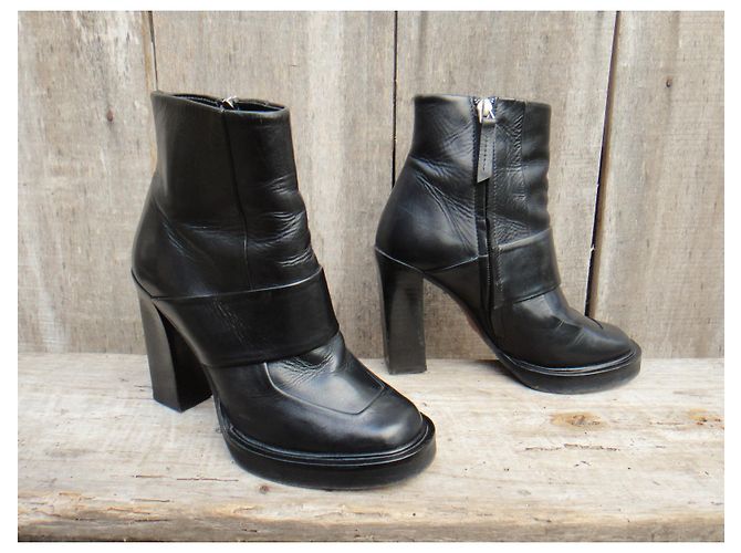 Botines Carven p 36 Negro - vista 2