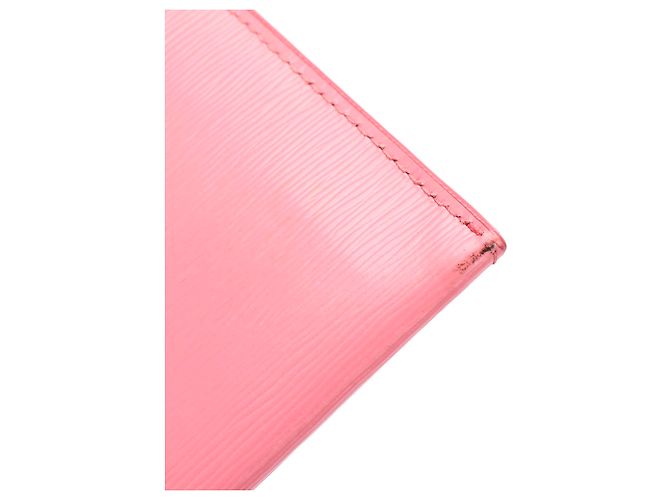 Pochette Prada Move Envelope in Vitello Rosa - vista 11
