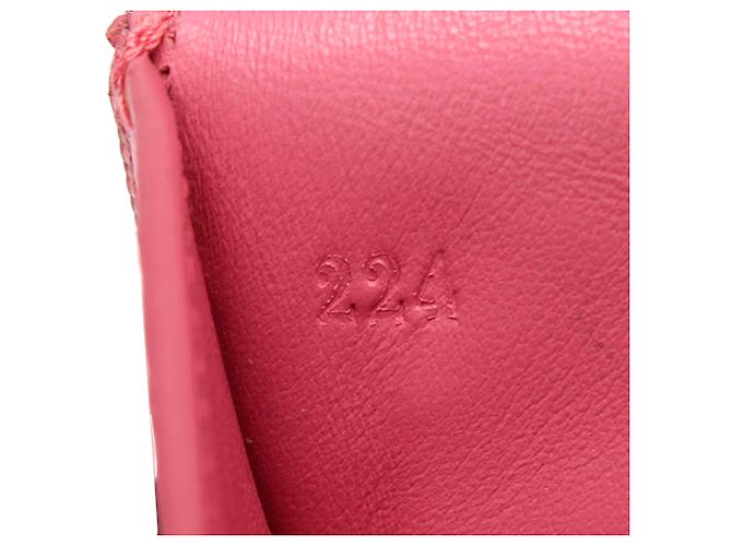 Pochette Prada Move Envelope in Vitello Rosa - vista 7