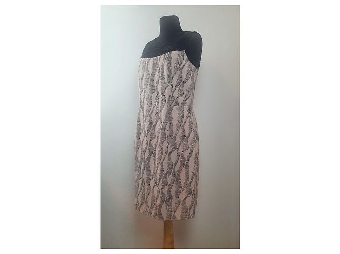 Clements Ribeiro Leinenkleid mit Viscose Mehrfarben - Ansicht 3