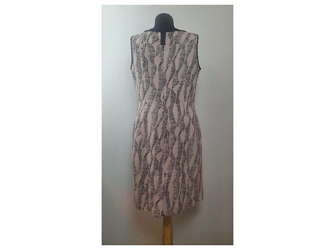 Clements Ribeiro Leinenkleid mit Viscose Mehrfarben - Ansicht 4