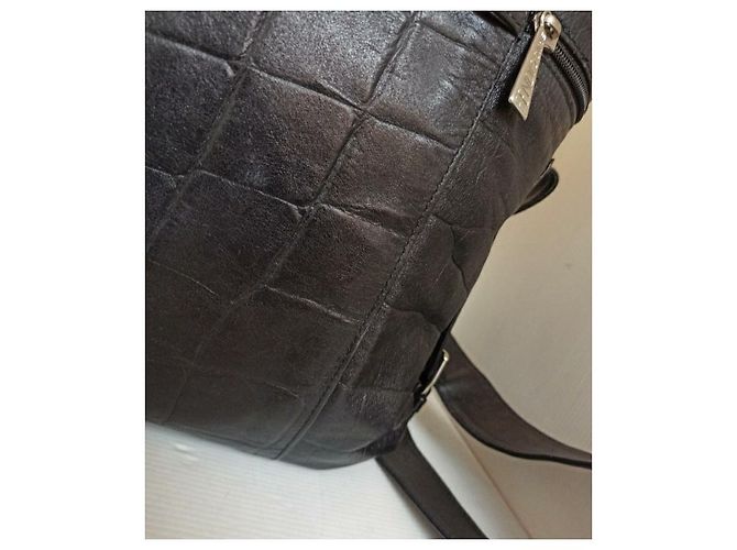 Fendissime Vintage Beuteltasche Schwarz - Ansicht 11