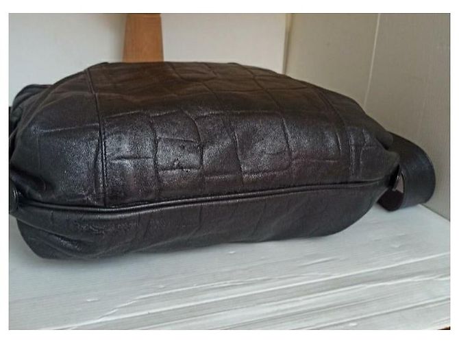 Fendissime Vintage Beuteltasche Schwarz - Ansicht 8