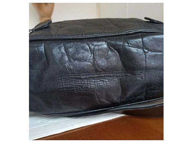Fendissime Vintage Beuteltasche Schwarz - Ansicht 9