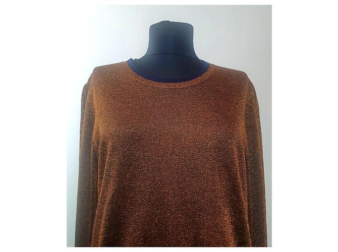 Maglione blusa metallizzato marrone Baum und Pferdgarten - vista 3