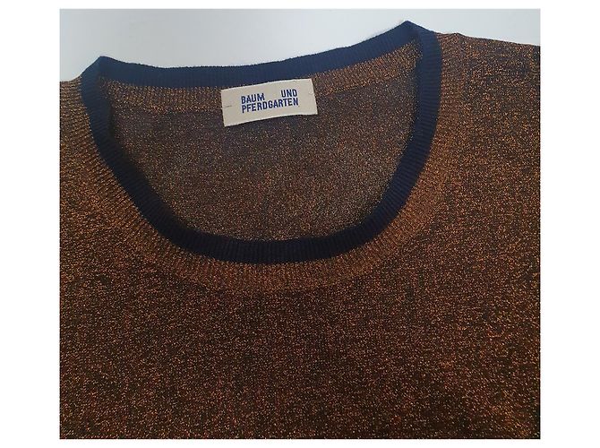 Maglione blusa metallizzato marrone Baum und Pferdgarten - vista 6