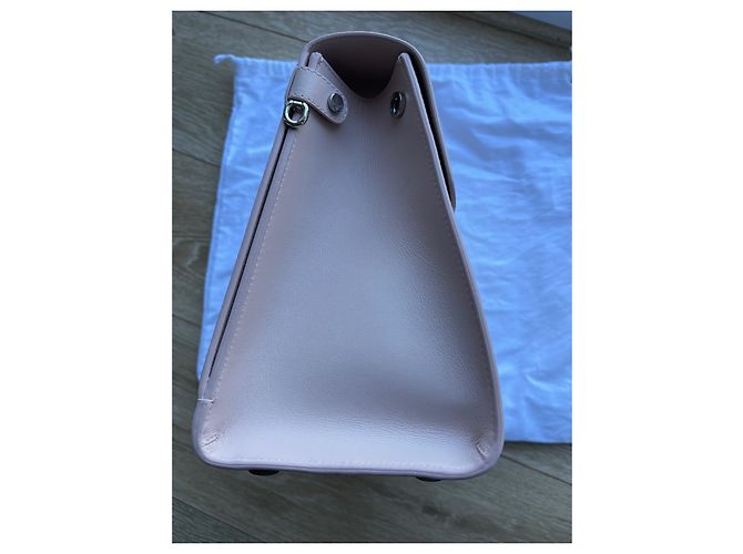 Borsa a mano Christian Dior Diorever in agnello rosa - vista 5