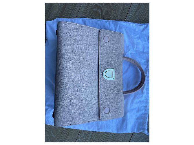 Borsa a mano Christian Dior Diorever in agnello rosa - vista 7