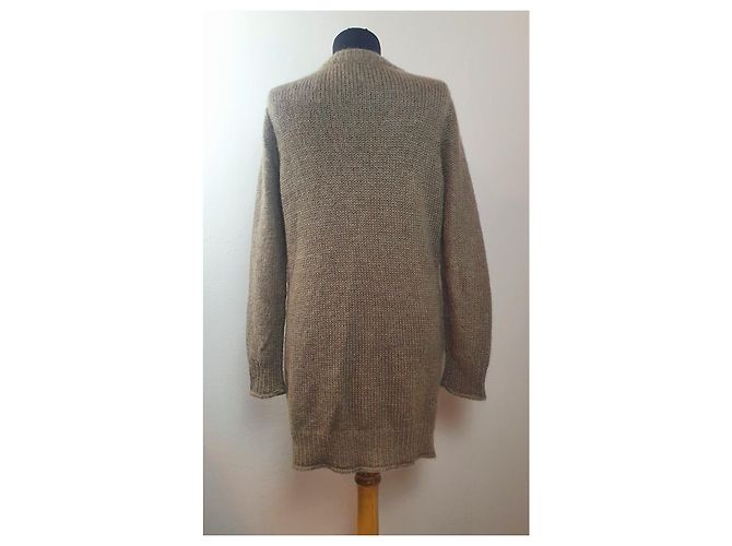 Filippa K Langer Cardigan Braun Mohair - Ansicht 4