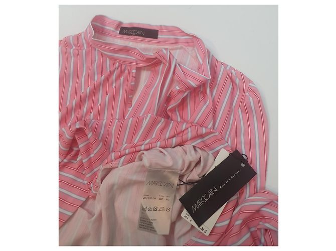 Top de rayas rosa Marc Cain Talla M - vista 6