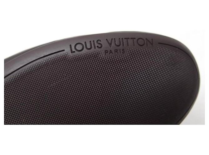 Louis Vuitton Ballerinas Debbie Dark Red Patent Leather Shoes 38.5 - vista 5