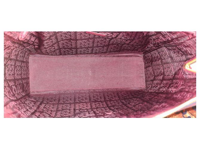 Cartier Cabas Tasche aus burgunderrotem Leder Bordeaux - Ansicht 5