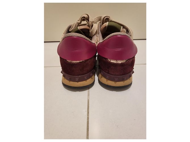 Valentino Sneaker aus Spitze Beige Größe 39 - Ansicht 2