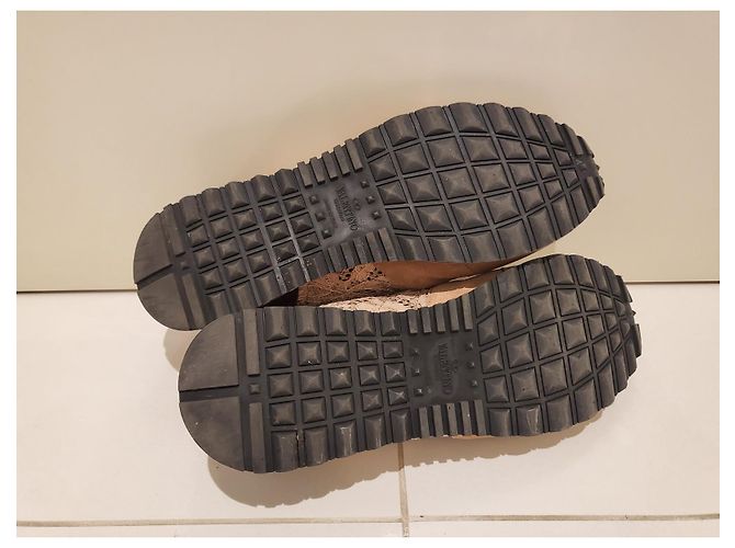 Valentino Sneaker aus Spitze Beige Größe 39 - Ansicht 5
