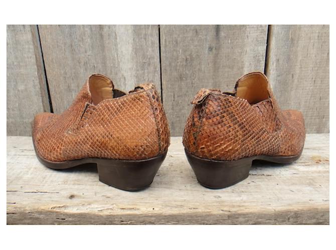 Sartore niedrige Stiefel in Python p 37 Braun - Ansicht 5