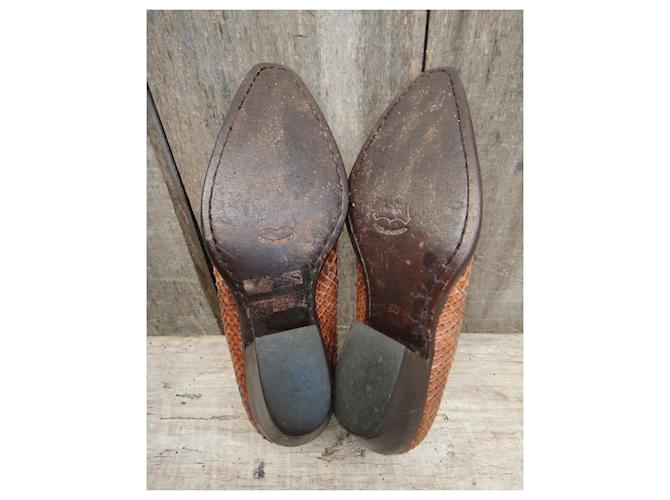 Sartore niedrige Stiefel in Python p 37 Braun - Ansicht 6
