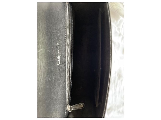 Borsa Dior Diorama M in pelle d'agnello nera Nero - vista 5