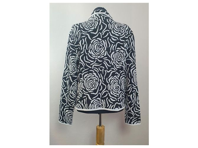 Blazer Joseph Ribkoff Negro y Blanco - vista 4