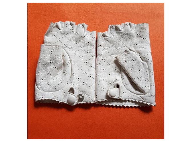 Chanel Guantes Blanco - vista 2
