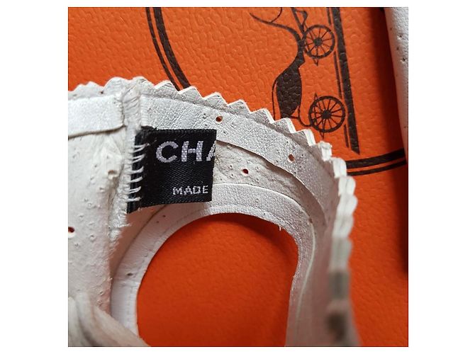 Chanel Guantes Blanco - vista 5