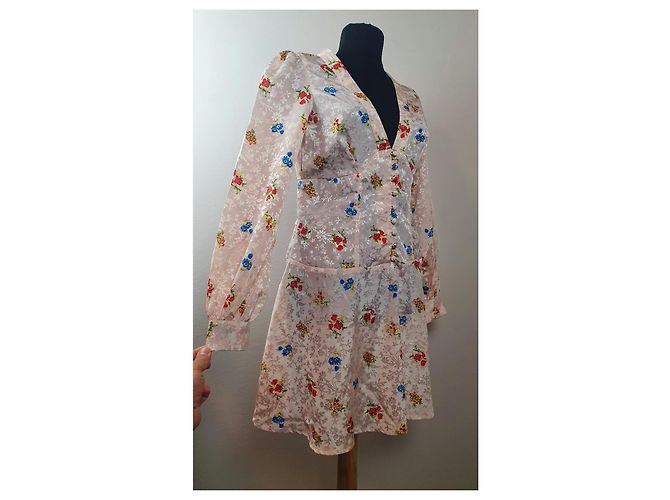 Asos Blumenkleid aus Polyester Mehrfarben - Ansicht 2