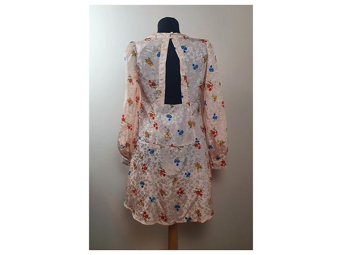 Asos Blumenkleid aus Polyester Mehrfarben - Ansicht 4