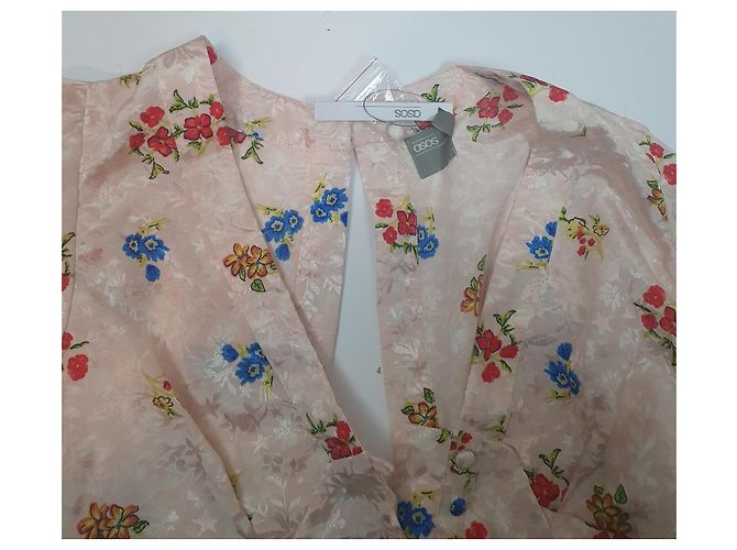 Asos Blumenkleid aus Polyester Mehrfarben - Ansicht 5
