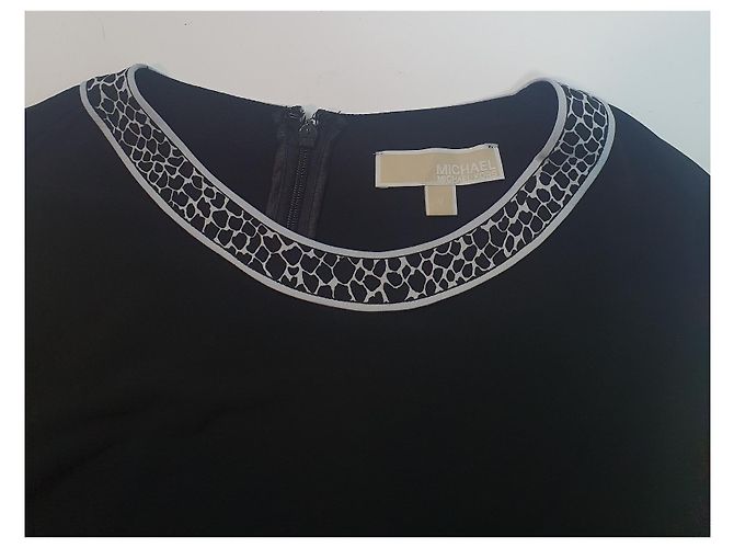 Robe noire Michael Kors en polyester Taille M - vue 5
