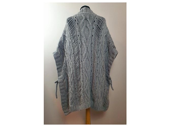 Autre Marque Anthropologie Sleeping on Snow Strickjacke grau - Ansicht 4
